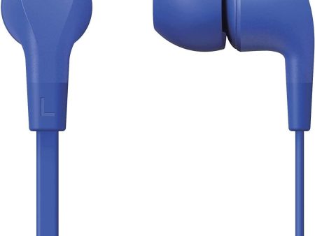 PHILIPS Audio In-Ear Headphones E1105BL 00 With In-Line Remote Control ,Blue Online Sale