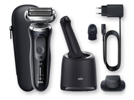 Braun Men s Series 7 70-N7200cc Wet and Dry Shaver with SmartCare Center - Black For Sale