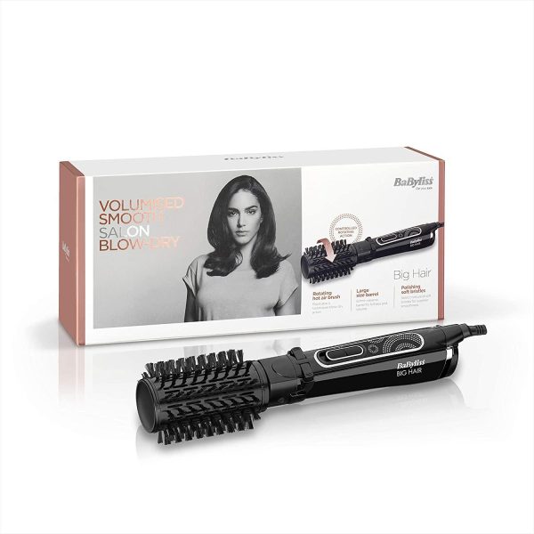 BaByliss Big Hair 50 mm Rotating Hot Air Styling Brush BAB2885U - Black Online