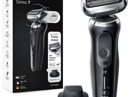 Braun Men s Series 7 70-N1200s Wet and Dry Shaver with Travel Case - Black Sale