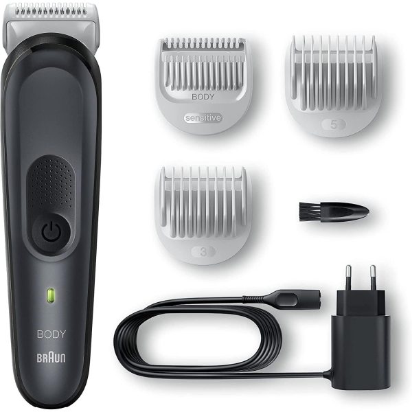 Braun Body Groomer 3 BG3350, Manscaping Tool for Men, with SkinShield Technology Discount