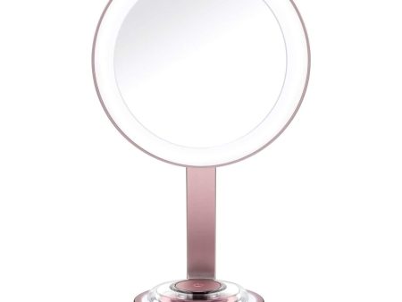 BaByliss Reflections illuminating Ultra Slim Beauty Mirror, Rose Gold Fashion