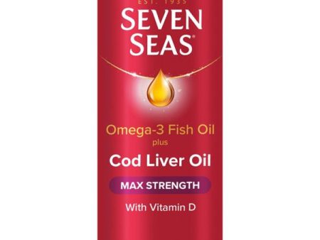 Seven Seas Maximum Strength Cod Liver Oil 100ml with Vitamin D , Fish Oil & Omega 3 Discount