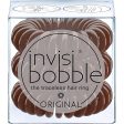 invisibobble ORIGINAL Hair Ties, Pretzel Brown, 3 Pack - Traceless, Strong Hold, Waterproof - Suitable for All Hair Types Online Hot Sale