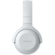 PHILIPS Audio On Ear Headphones UH202WT 00 Bluetooth On Ears (Wireless, 15 Hour Battery, Soft Ear Pads, Built-In Microphone, Foldable) White Online now