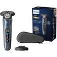 PHILIPS Series 8000 S8692 35 Wet & Dry Rotary Shaver with Skin IQ Technology - Blue For Cheap