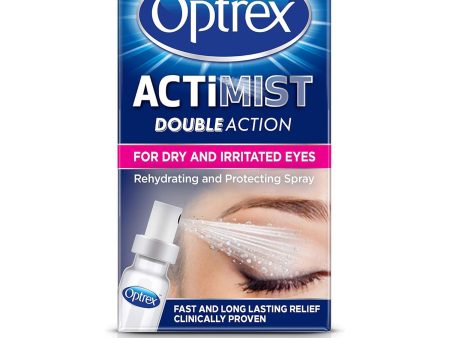 Optrex ActiMist Double Action Spray Dry Irritated Eyes 10ml Online Sale