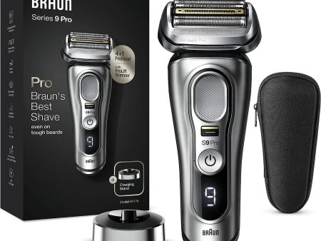 Braun Series 9 Pro+  9417s Electric Shaver - Wet & Dry on Sale