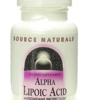 SOURCE NATURALS - Alpha-Lipoic Acid 200 mg - 30 Tablets Discount