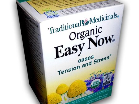 TRADITIONAL MEDICINALS - Organic Easy Now - 16 Tea Bags Hot on Sale