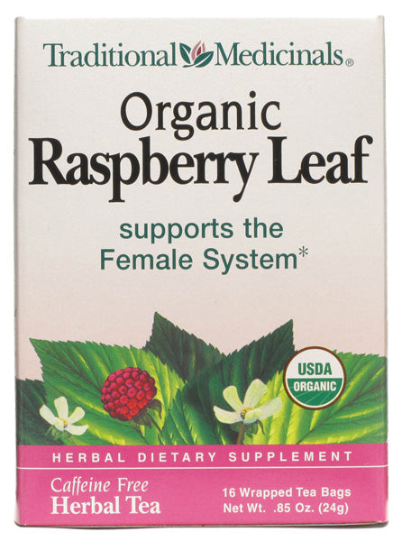 TRADITIONAL MEDICINALS - Organic Raspberry Leaf - 16 Tea Bags Fashion