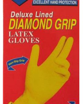 DIAMOND GRIP -  Long Cuff Gloves Large - 1 Pair Online Sale