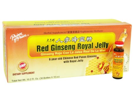 PRINCE OF PEACE - Red Ginseng Royal Jelly - 30 x10 CC Online now