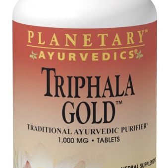 PLANETARY HERBALS - Triphala Gold by Planetary Ayurvedics 1000mg - 120 Tablets on Sale