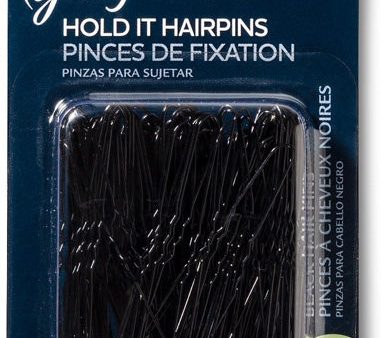 GOODY - Styling Essentials Styling Black Hair Pins - 100 Count Supply