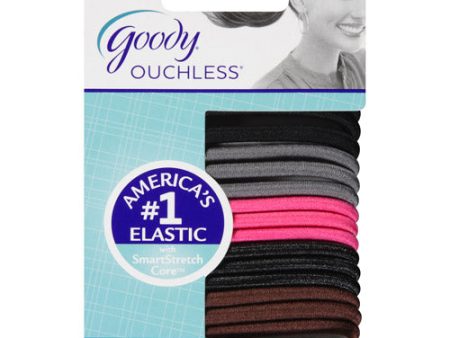 GOODY - Ouchless No Metal Hair Elastics Cherry Blossom - 15 Pack on Sale