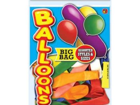 JA-RU - Big Bag Balloons 6.75 x10  - 1 Pack For Sale