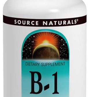 SOURCE NATURALS - Vitamin B-1 100 mg - 250 Tablets Online now